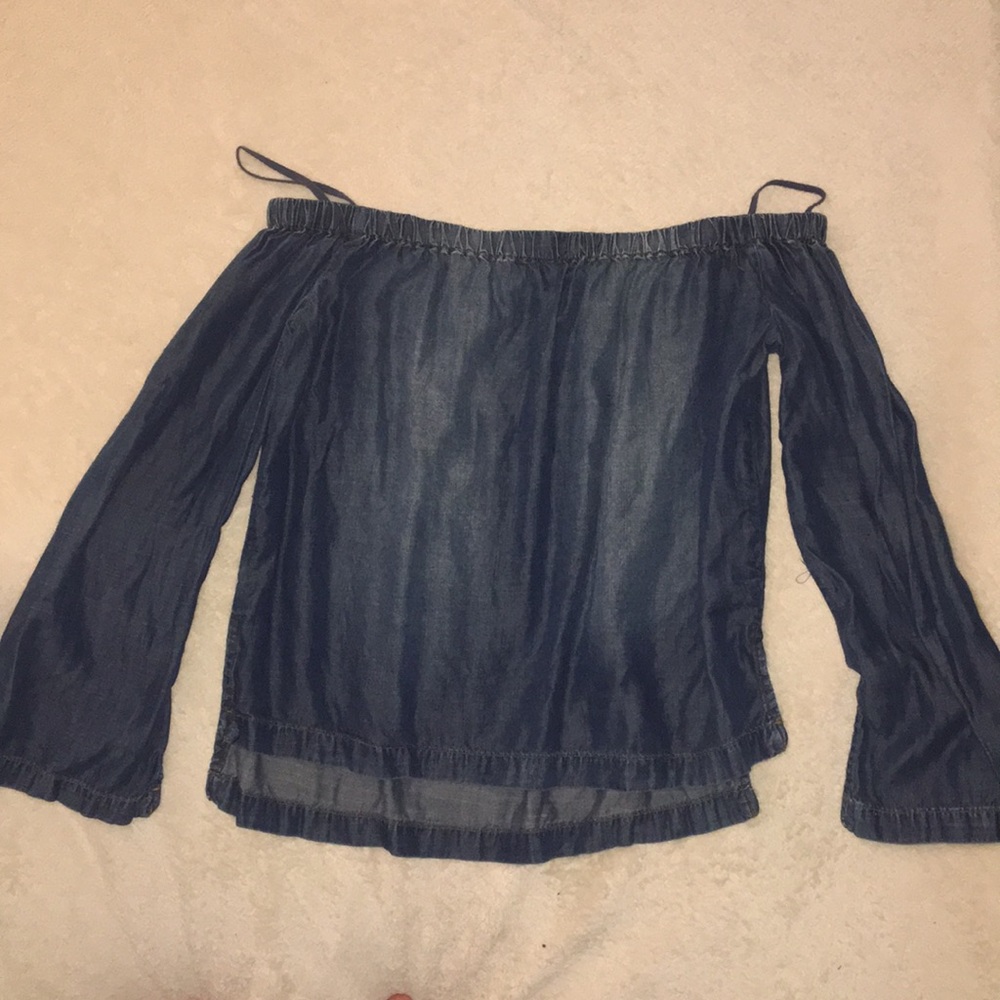 Anthropologie off the shoulder top